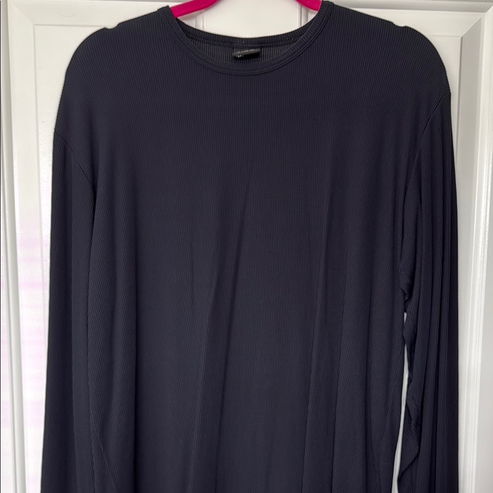 Men's Black Long Sleeve Shirt